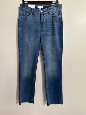 Jason Wu Women's Evie Straight-Leg Jeans in Medium Blue Denim